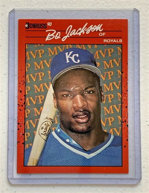 bo jackson royals baseball card|20 Most Valuable Bo Jackson Baseball Cards